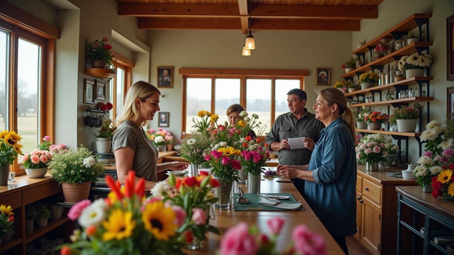 Nebraska flower shop with friendly florist and beautiful arrangements
